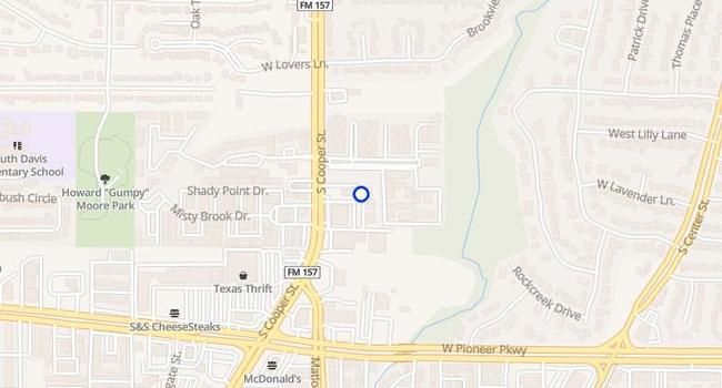 Arlington location map