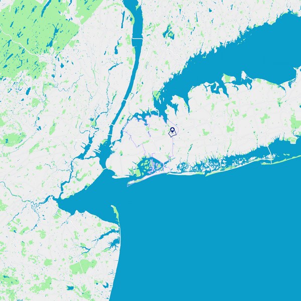 Bellerose Queens Nassau map
