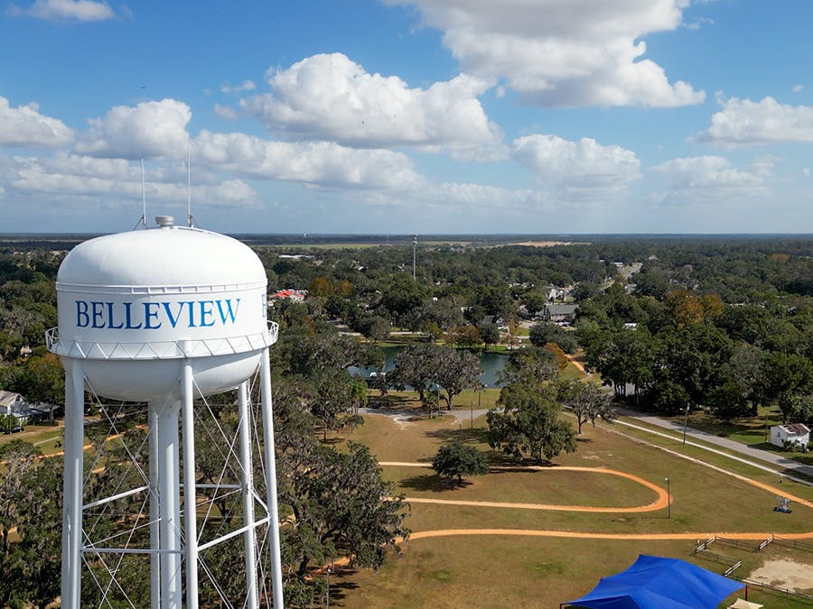 Belleview neighborhood street