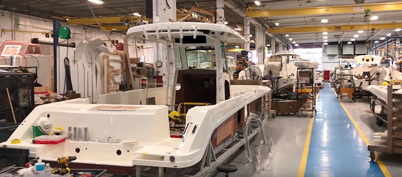 Boston Whaler Edgewater factory