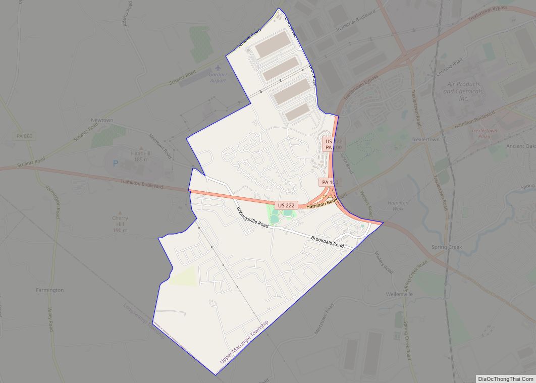 Breinigsville township boundary