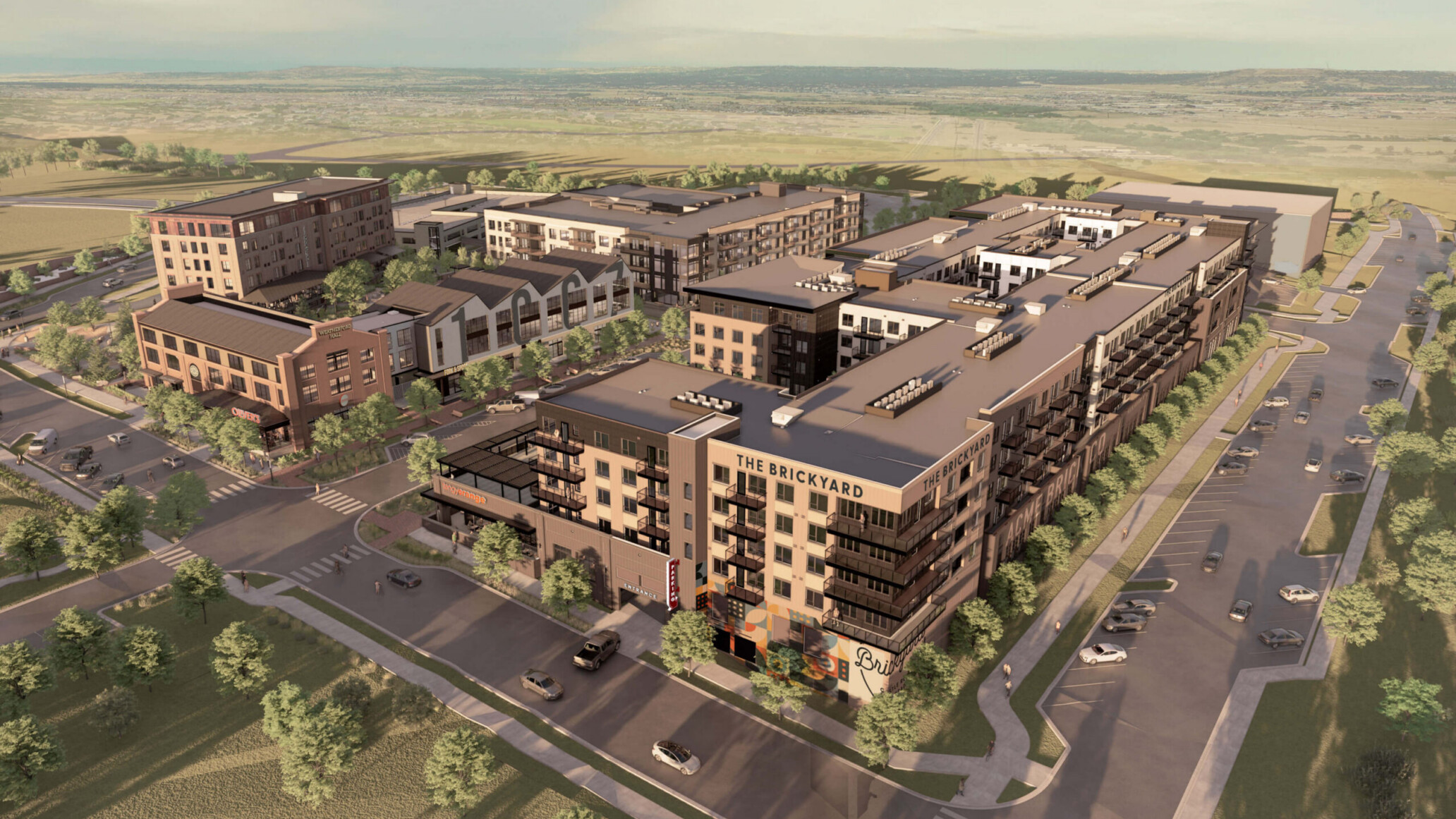 Brickyard mixed-use development