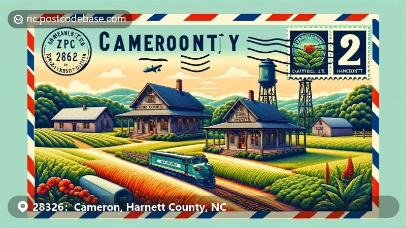 Cameron town ZIP boundary