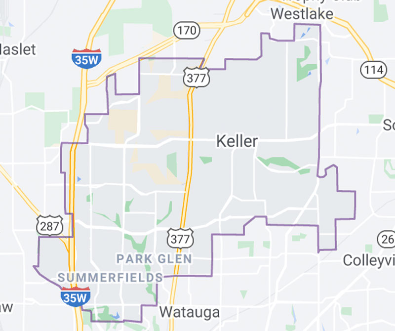 Carroll Keller ISD school zoning