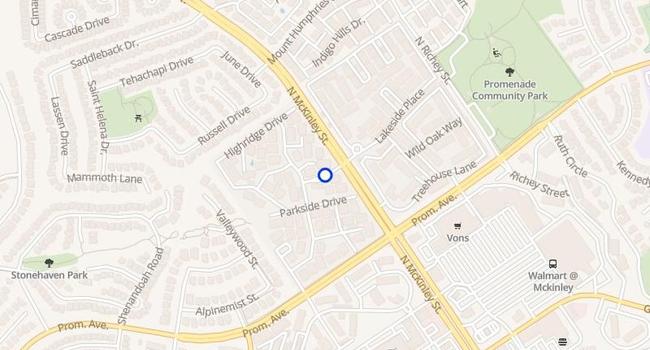 Corona neighborhood map