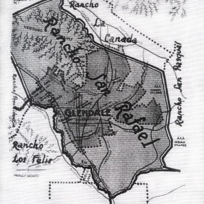 Cypress Park valley map