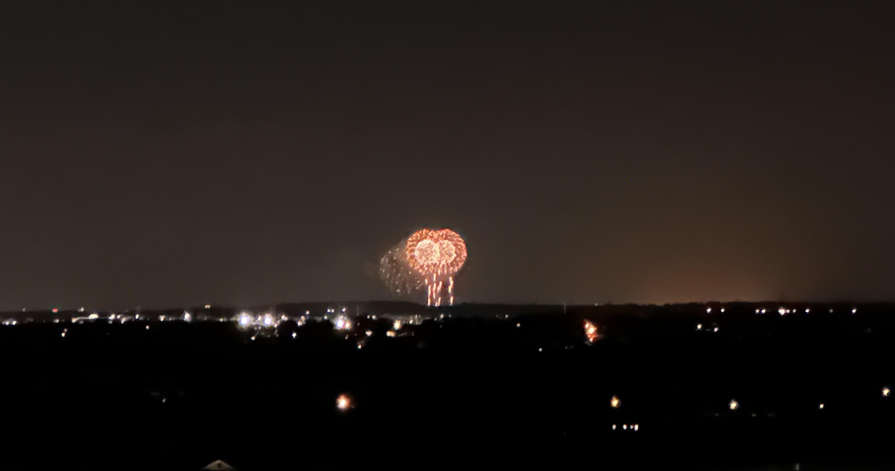 Disney fireworks noise location
