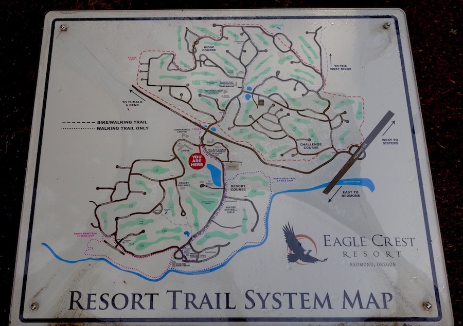 Eagle Crest resort map