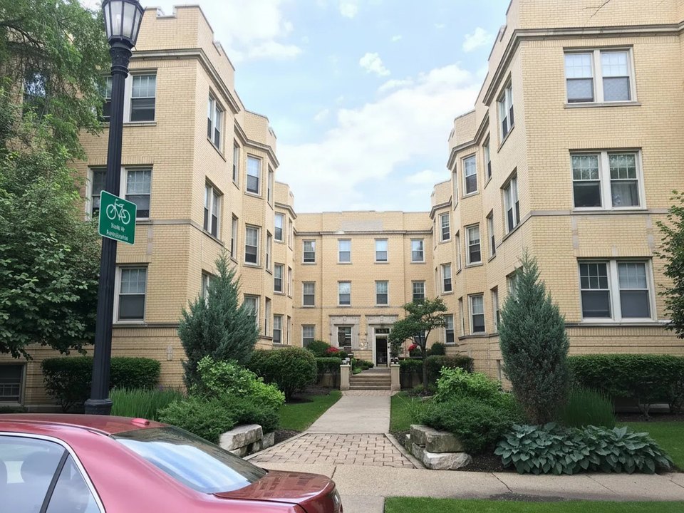 Evanston apartment buildings