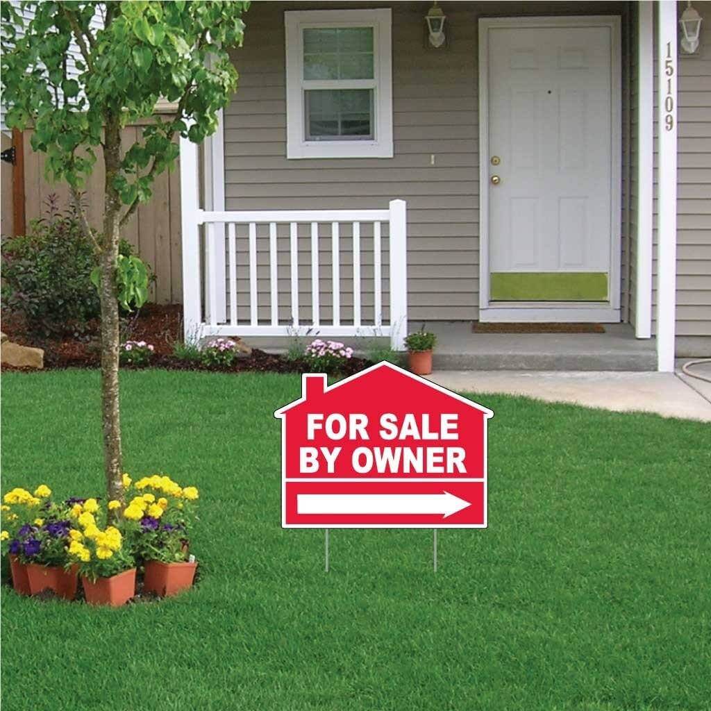 FSBO yard sign house