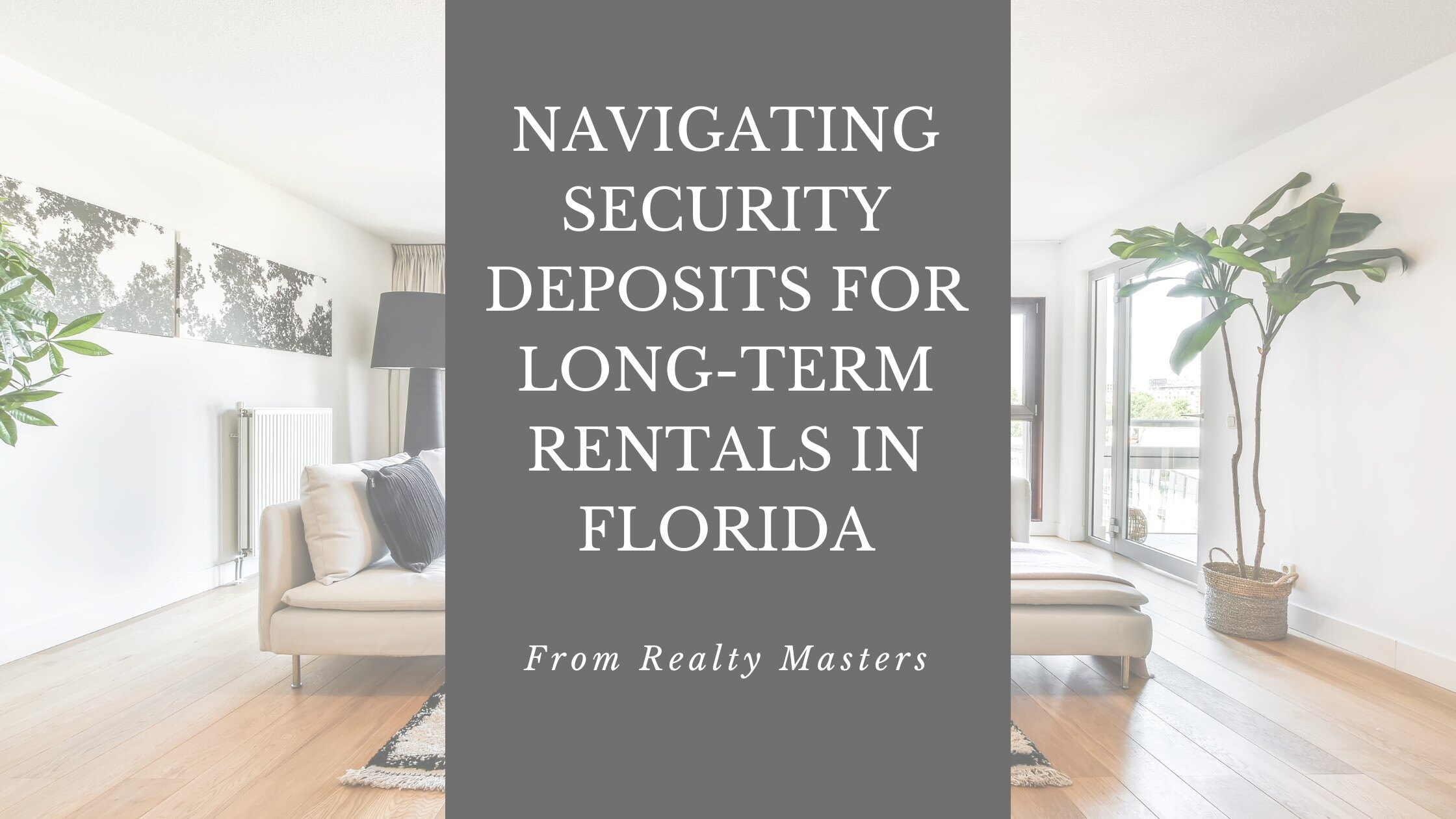 Florida security deposit law