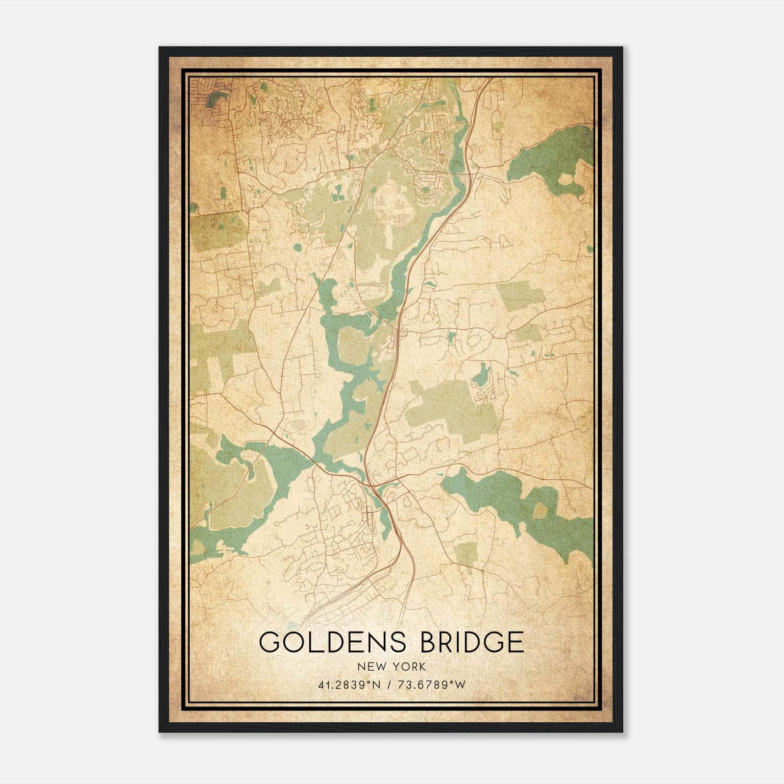 Goldens Bridge micro-area map