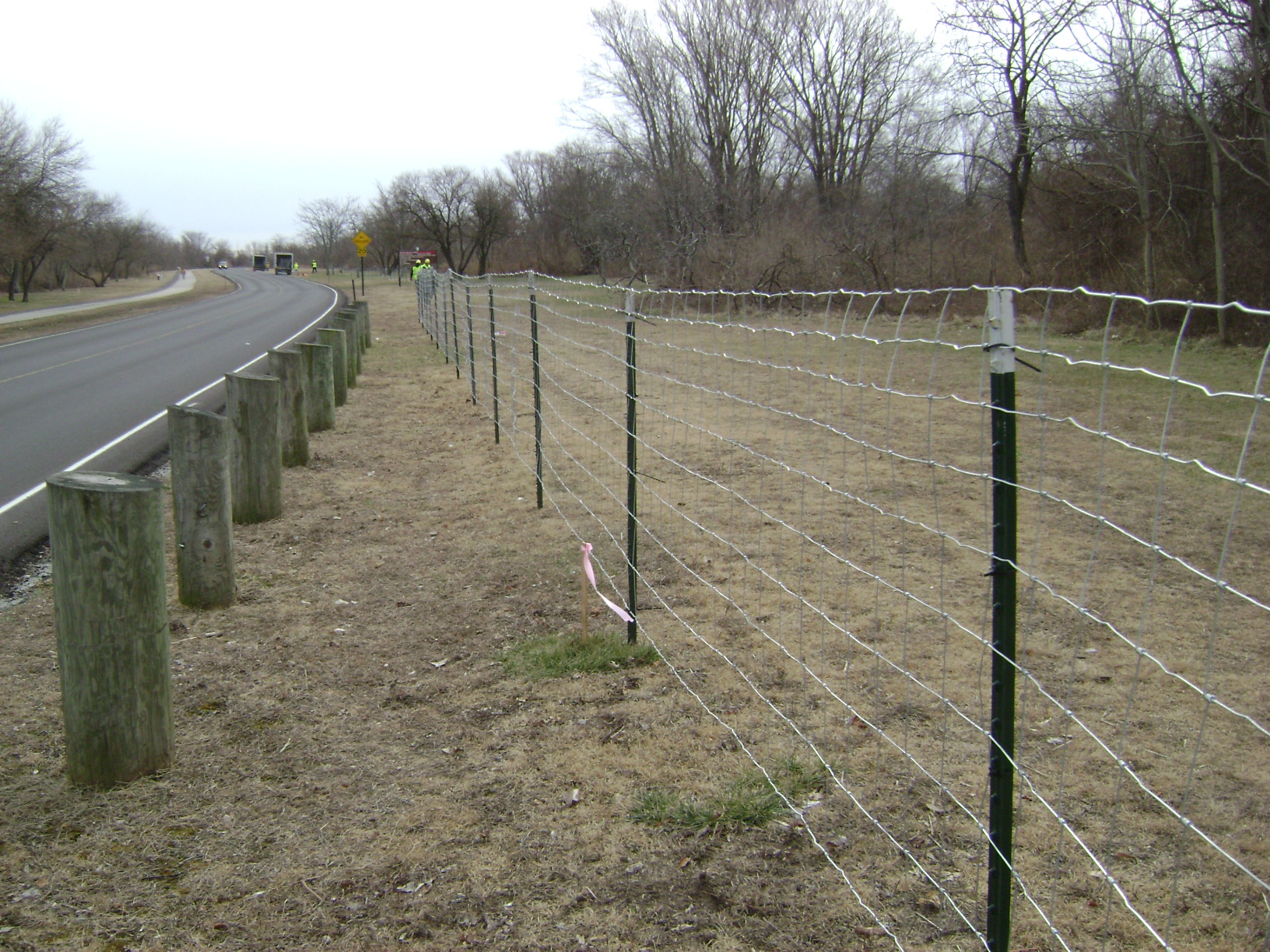 Great Kills Park fenced area