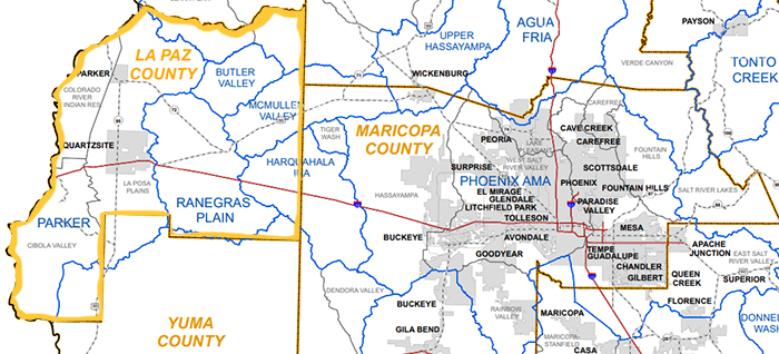 Harquahala basin water pipeline