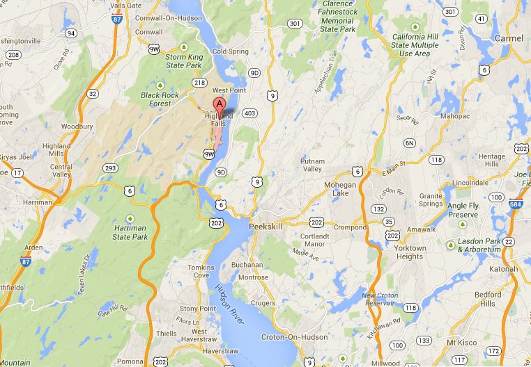 Hudson River commute route