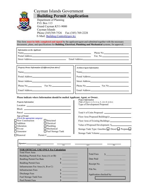 Islip building permit documents