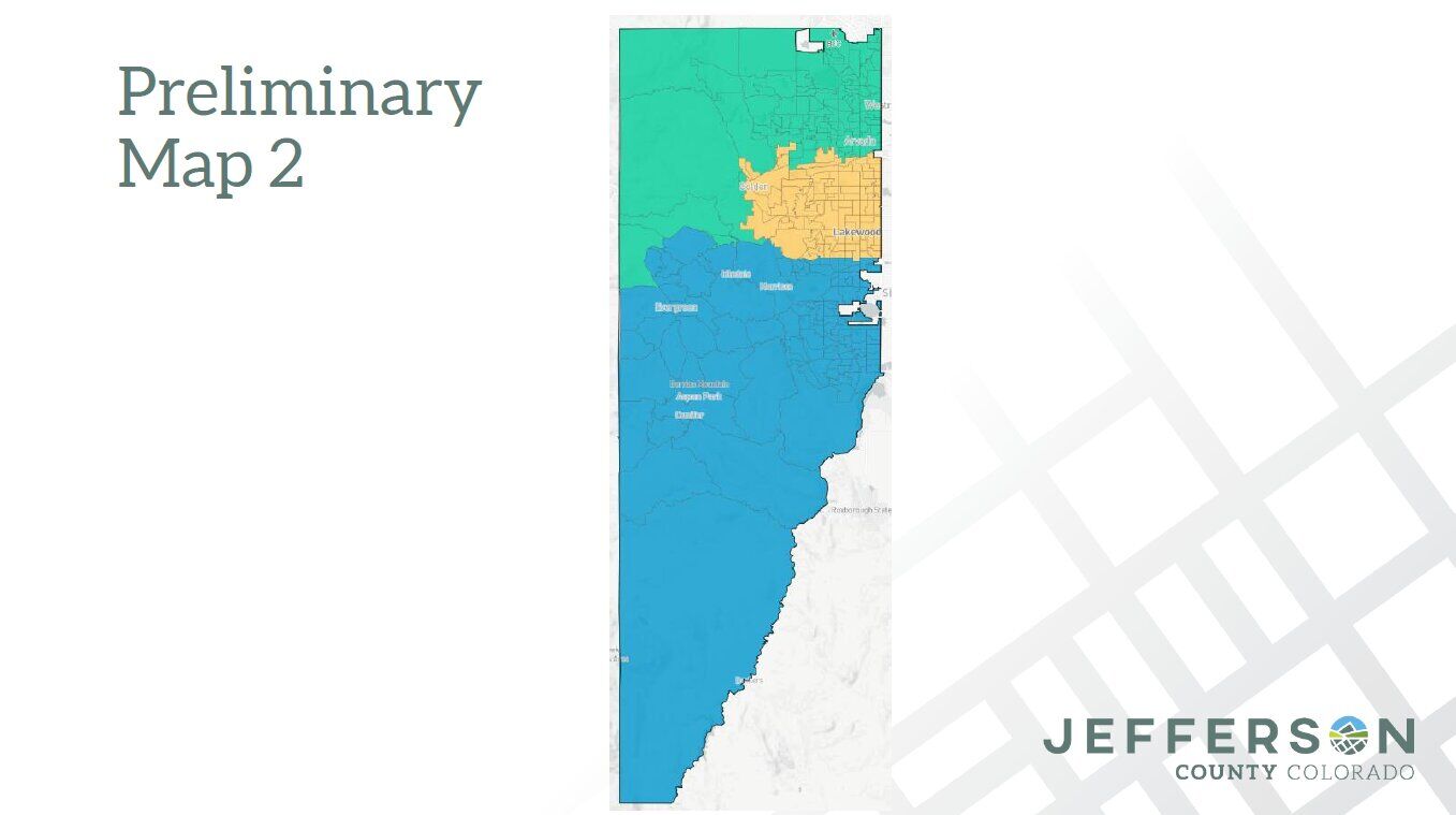Jeffco school district map