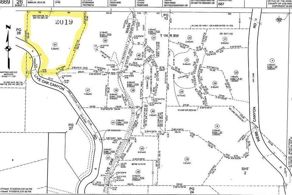 La Verne zip map