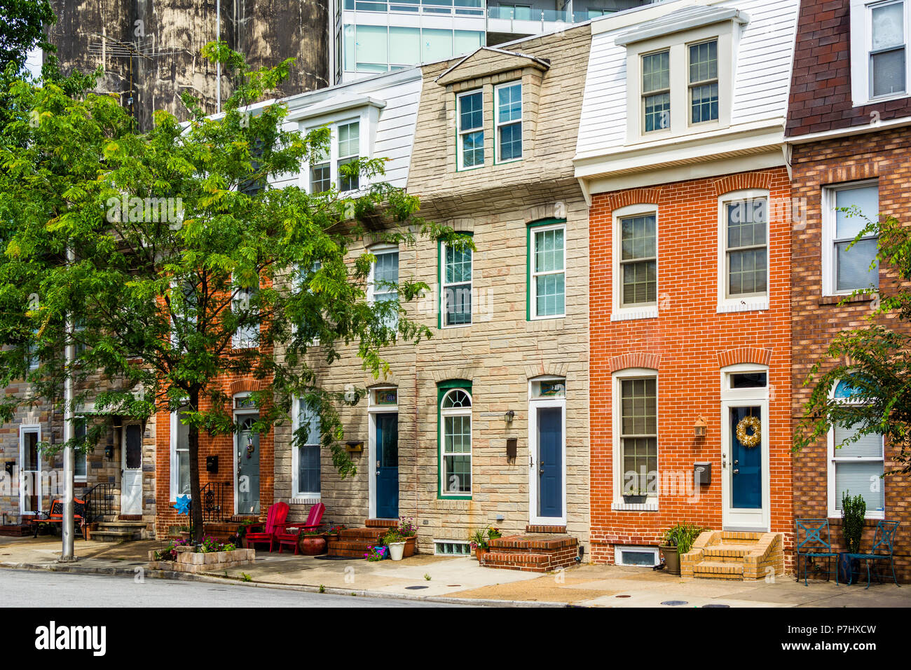 Locust Point rowhomes