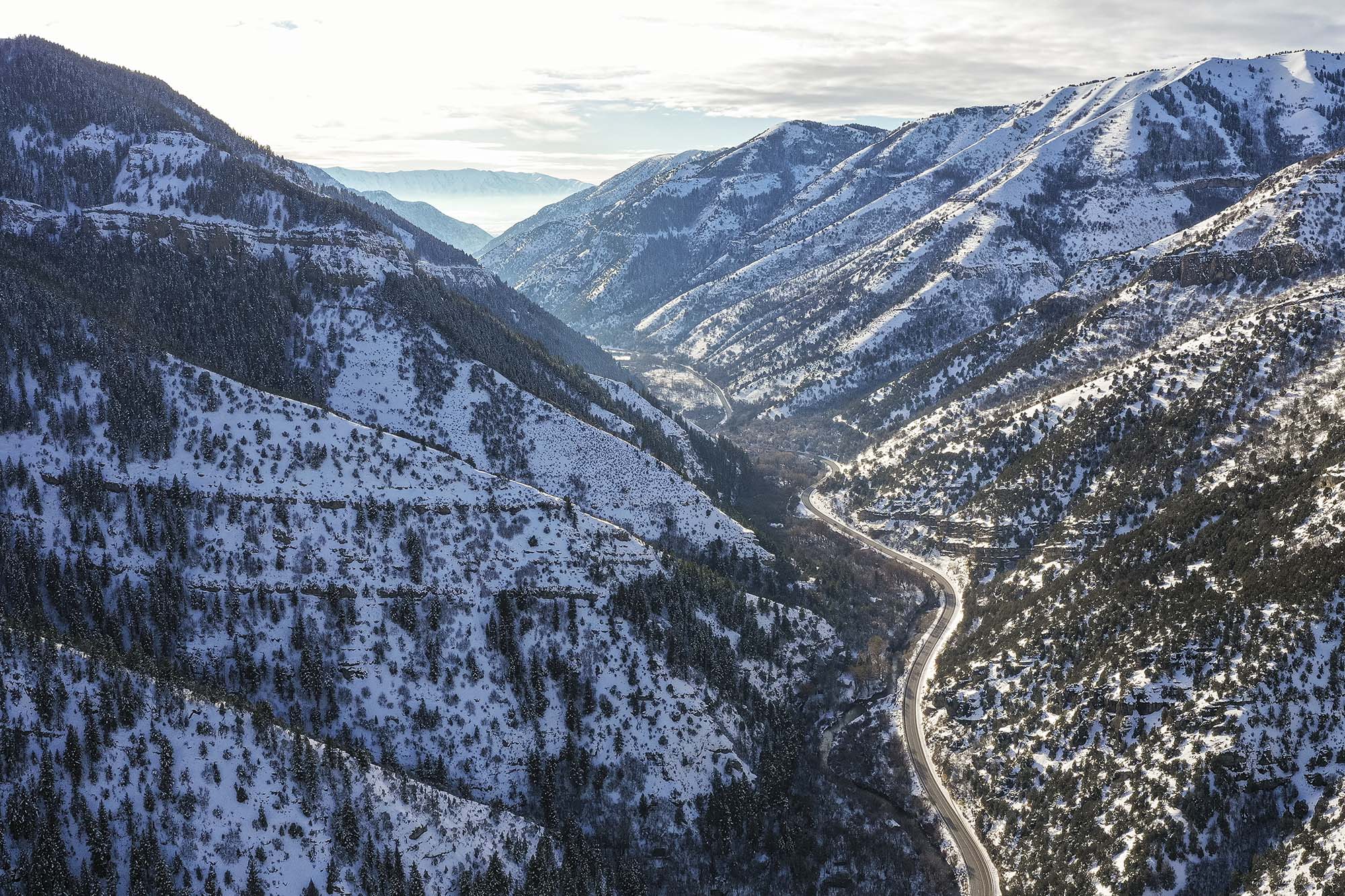 Logan Canyon winter closure