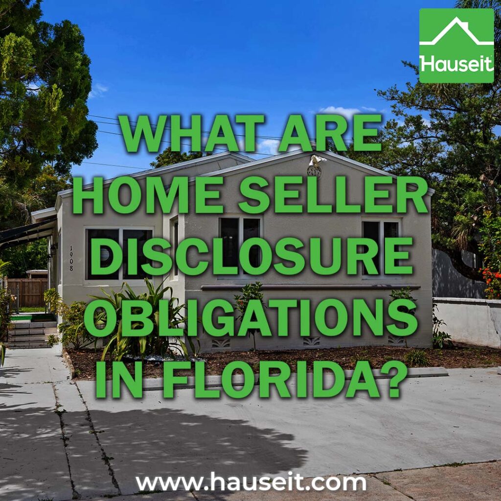 Lutz home seller disclosure