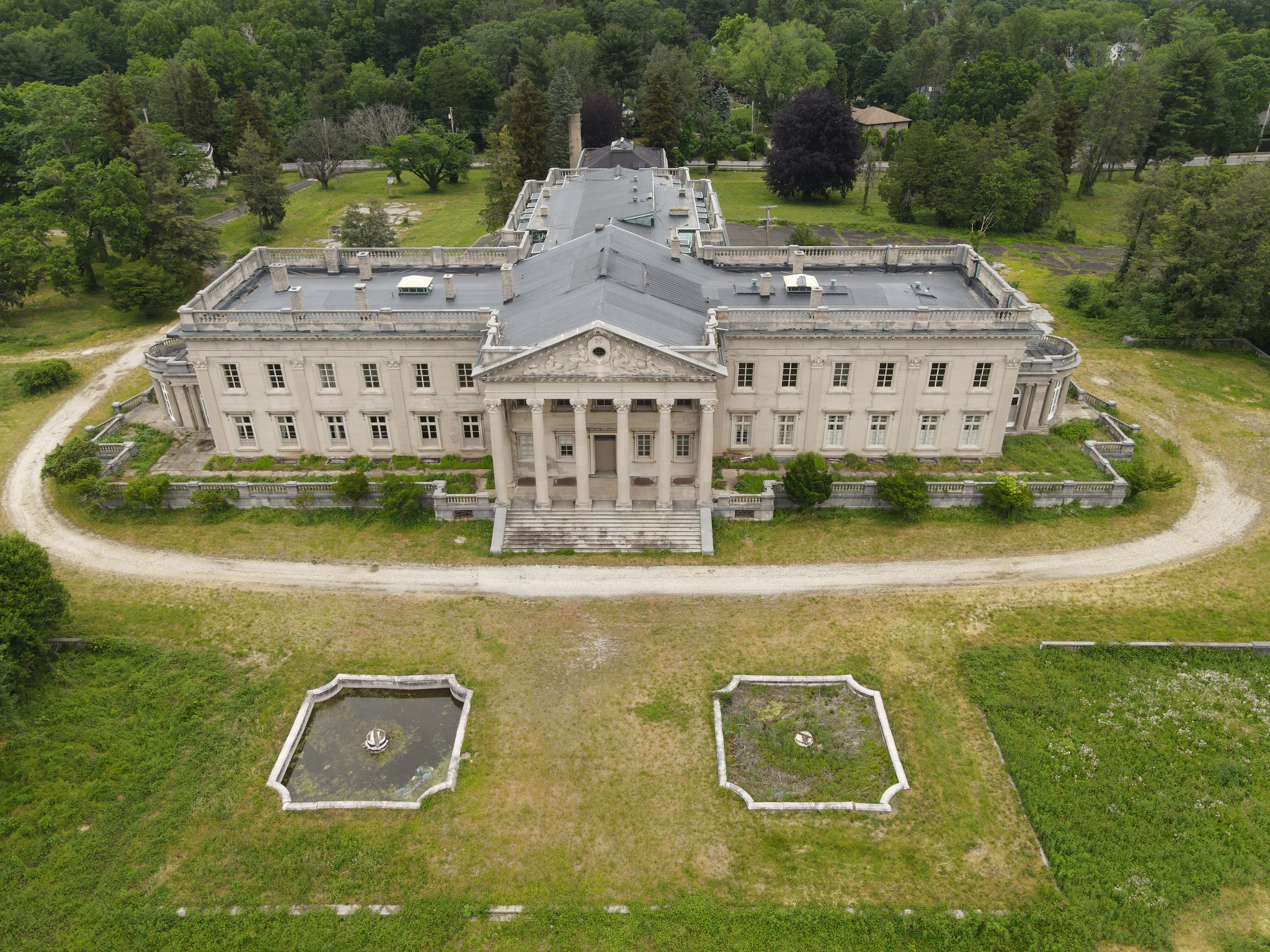Lynnewood Hall estate farmland