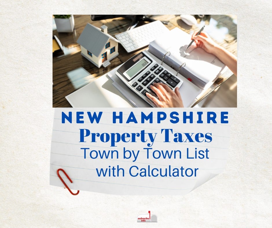 NH property tax rate comparison