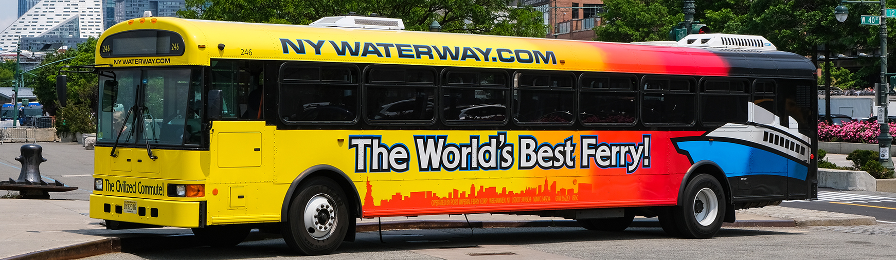 NYC commute bus route