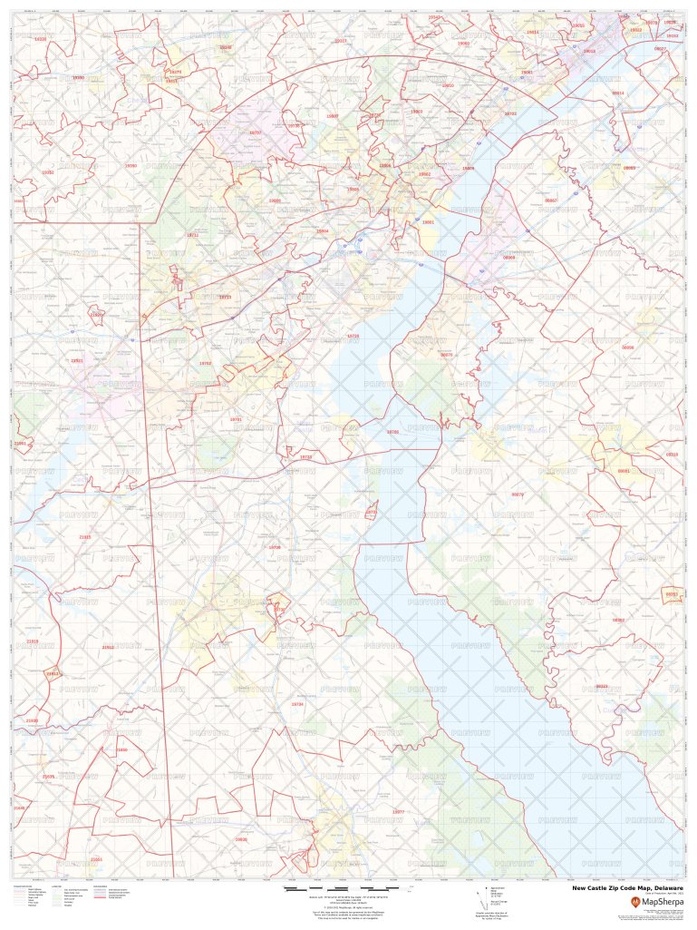 New Castle city ZIP boundary