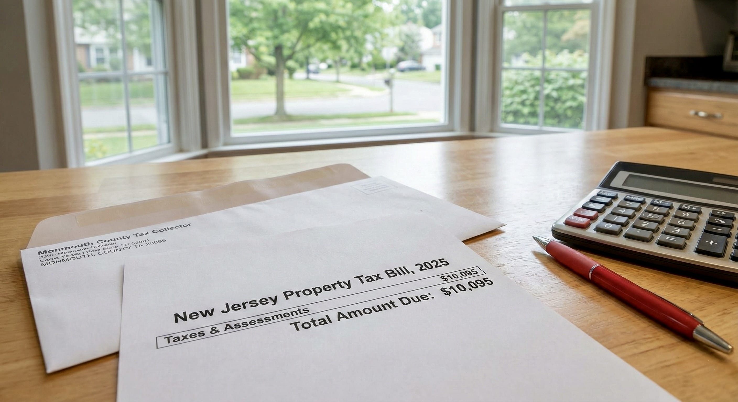 New Jersey property tax bill