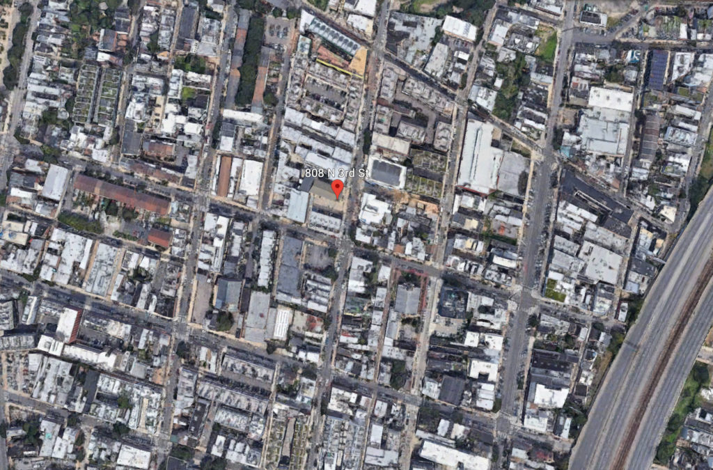 North 3rd Street map