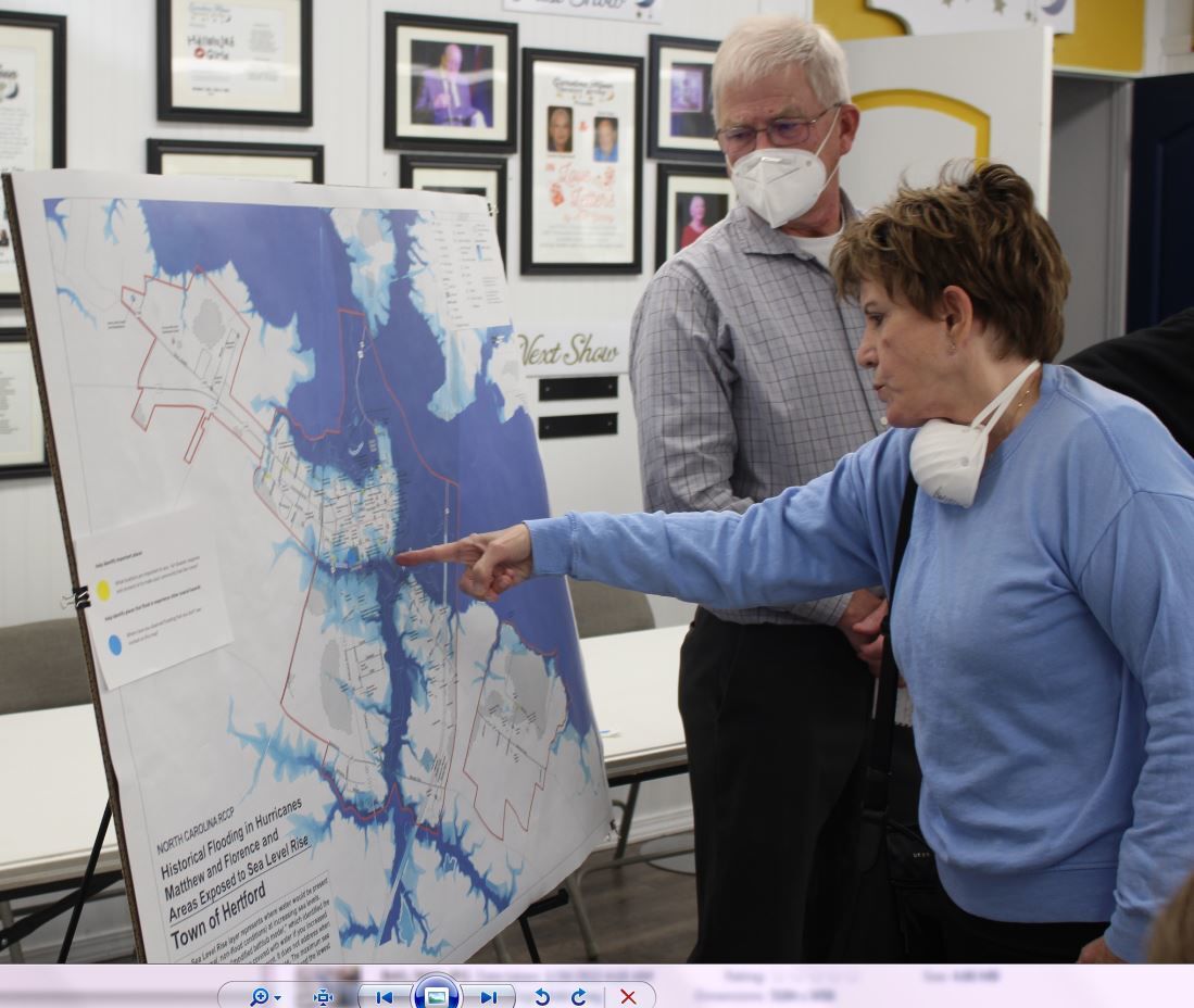 Perquimans River flood risk