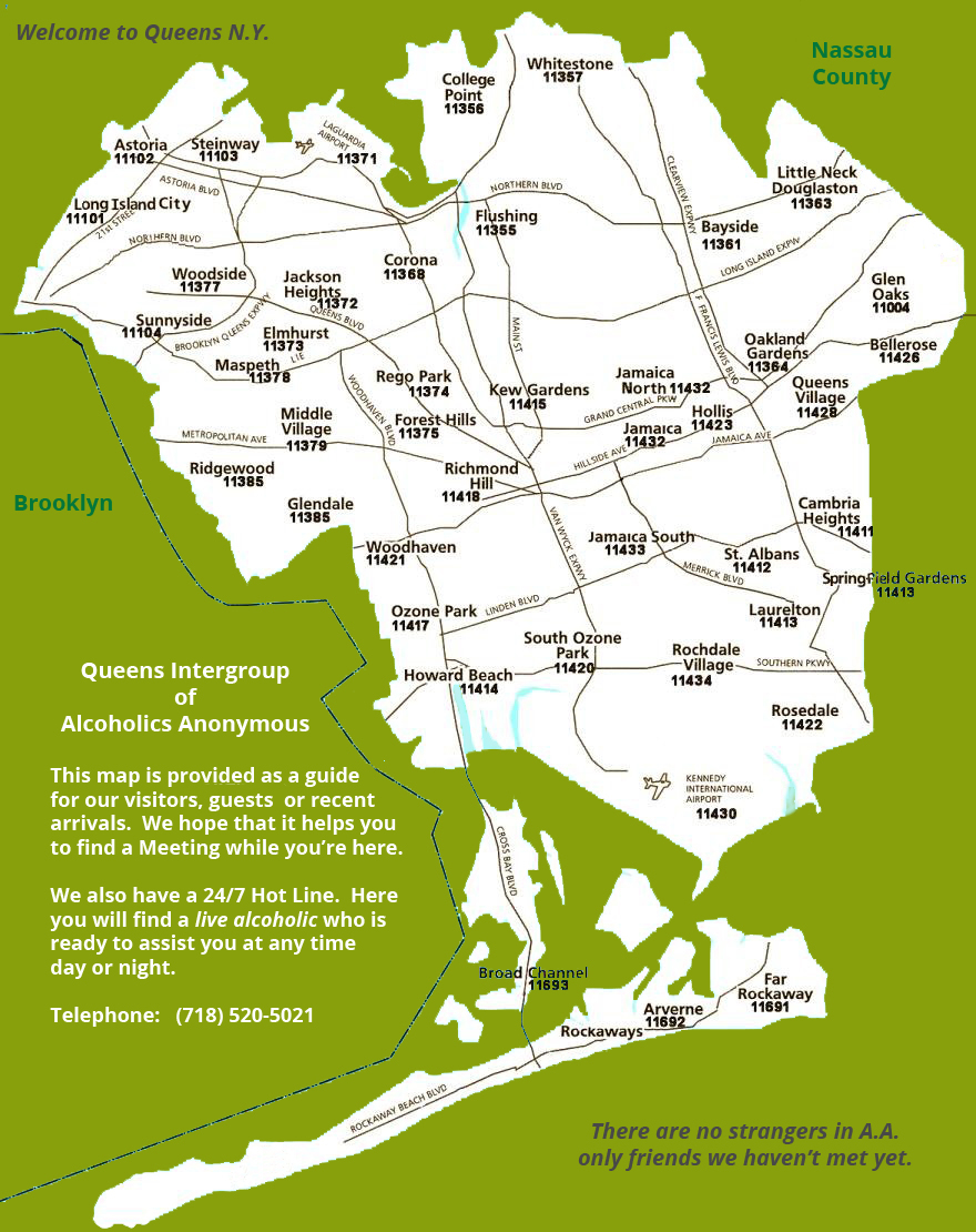 Queens Village map boundaries