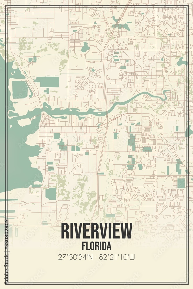 Riverview Florida map location