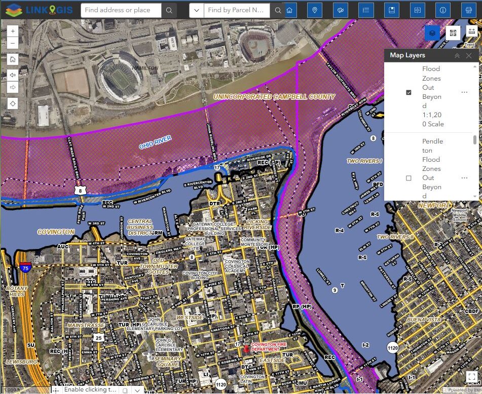 Rouge River flood zone lookup