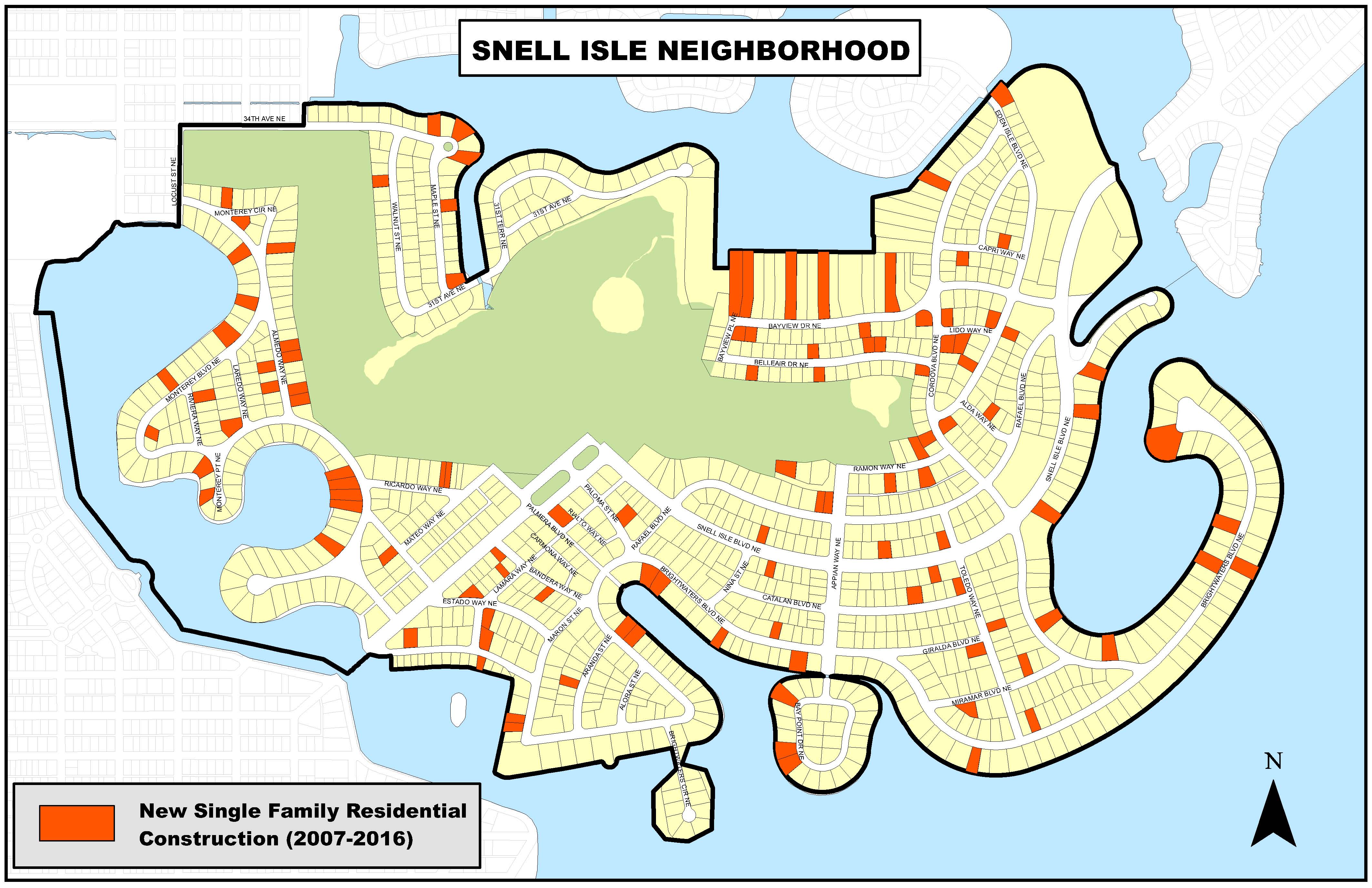 STR zoning map