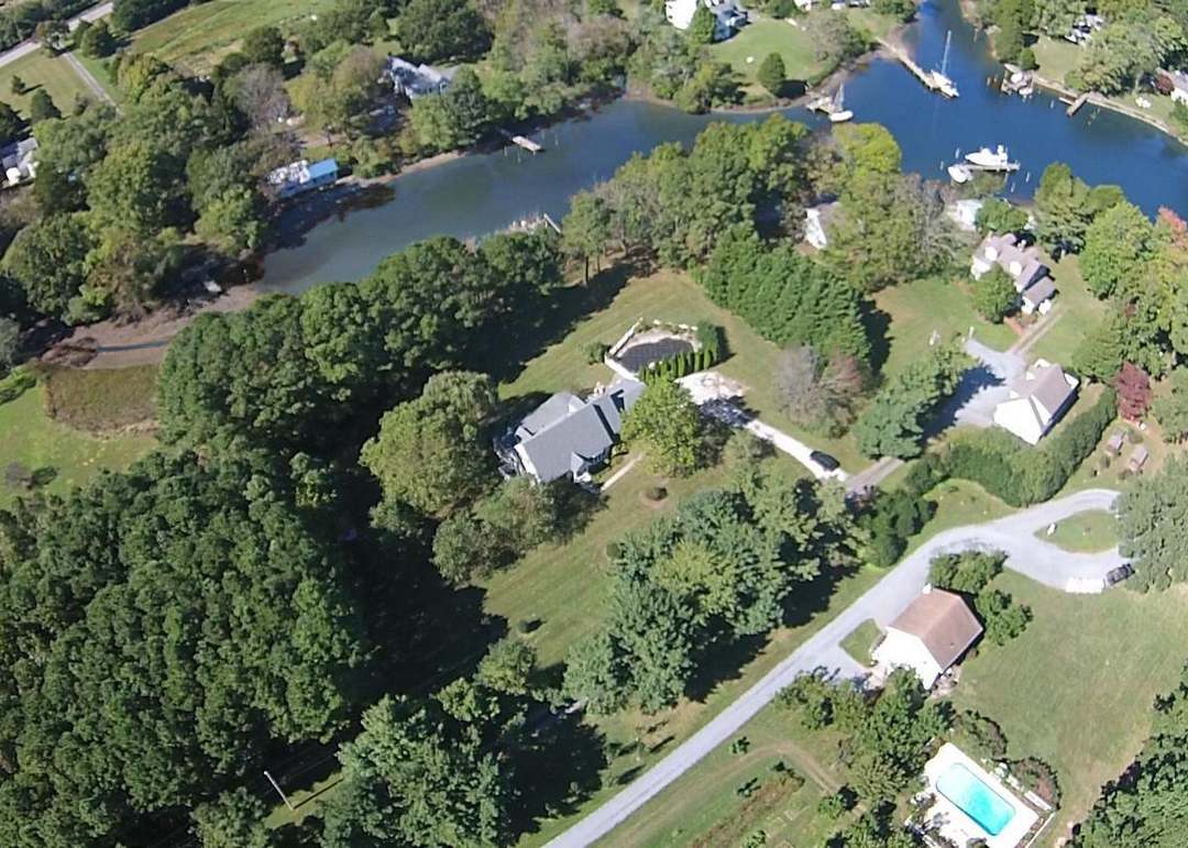 St Michaels aerial map