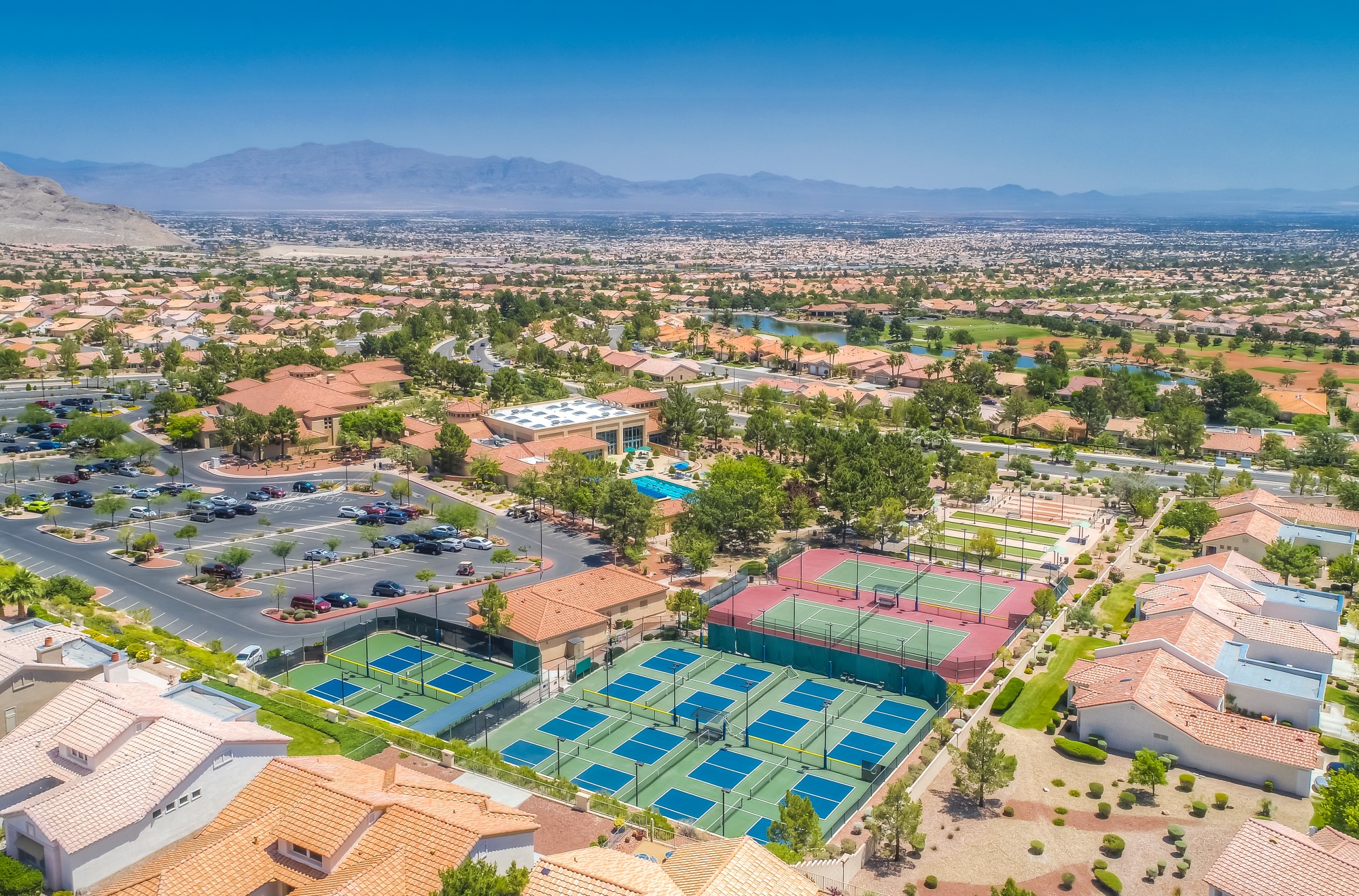 Sun City Summerlin location map