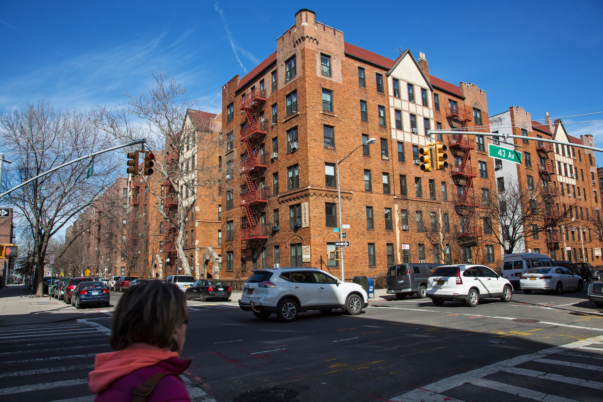 Sunnyside prewar apartment buildings