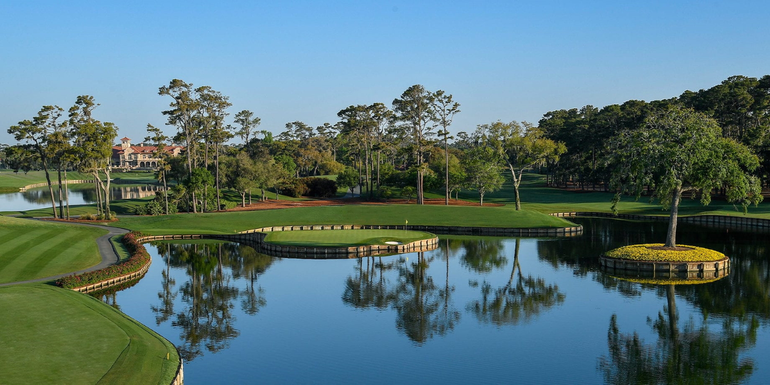 TPC Sawgrass island green