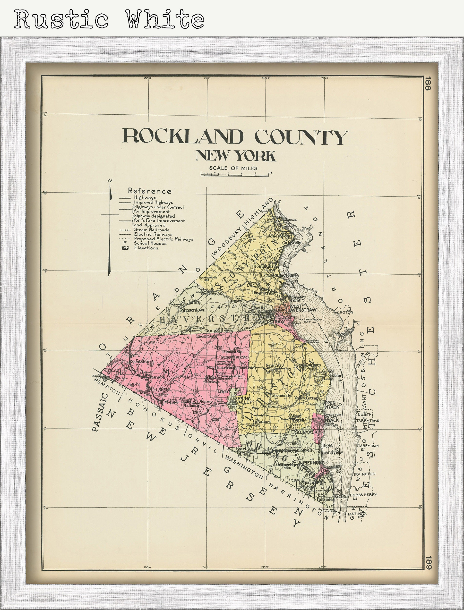 Valley Cottage Clarkstown map