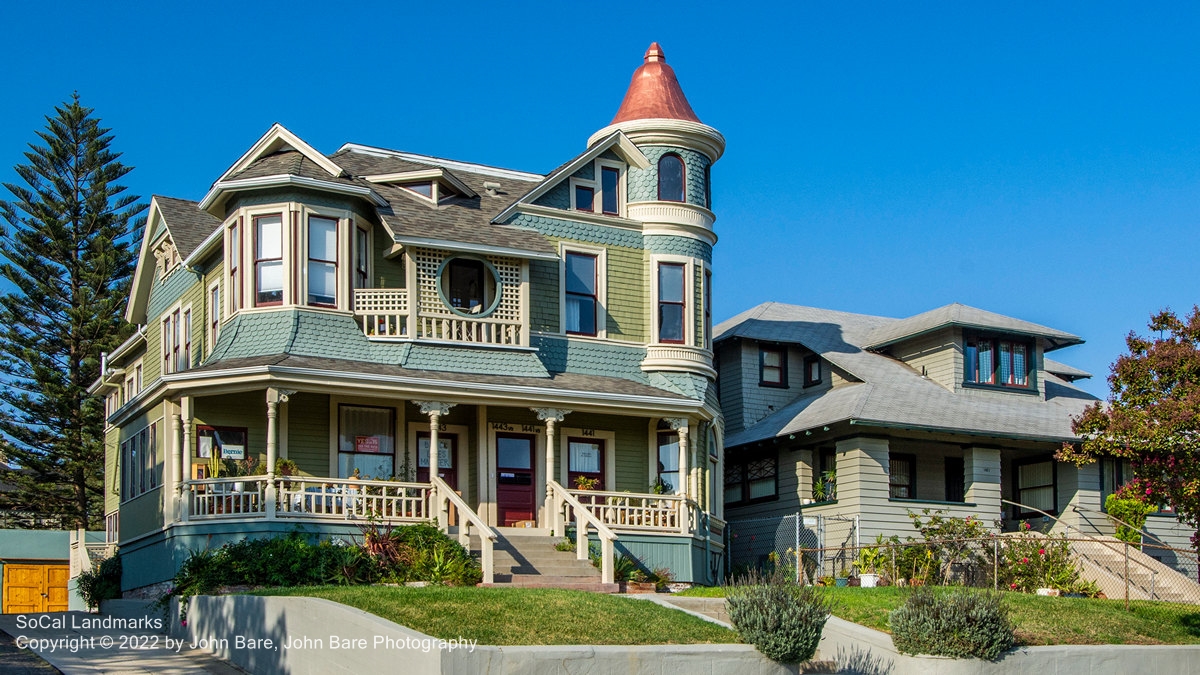 Victorian houses Carroll Avenue