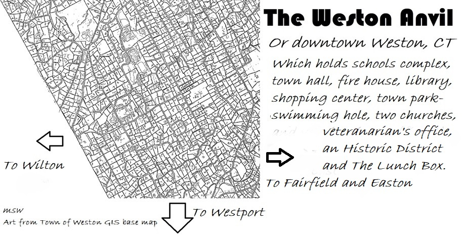 Weston zoning map