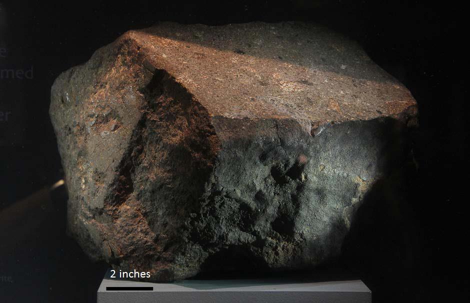 Wethersfield meteorite history