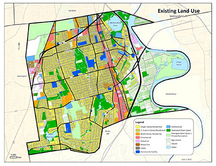Wethersfield sub-area map