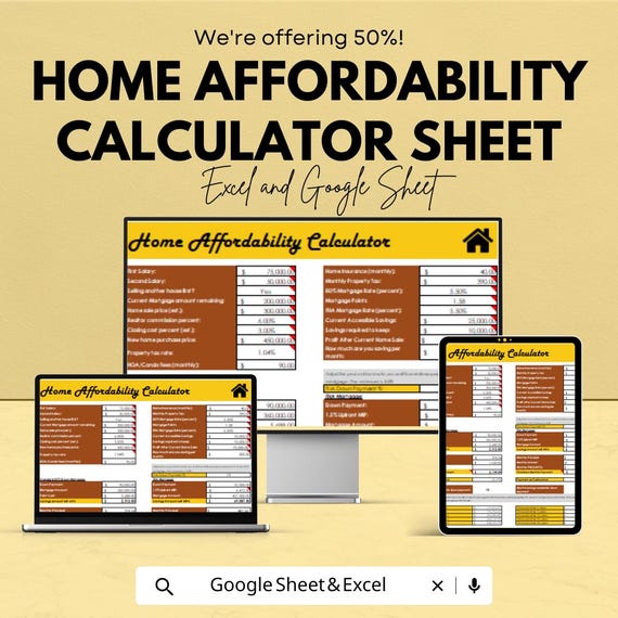 affordability formula budget