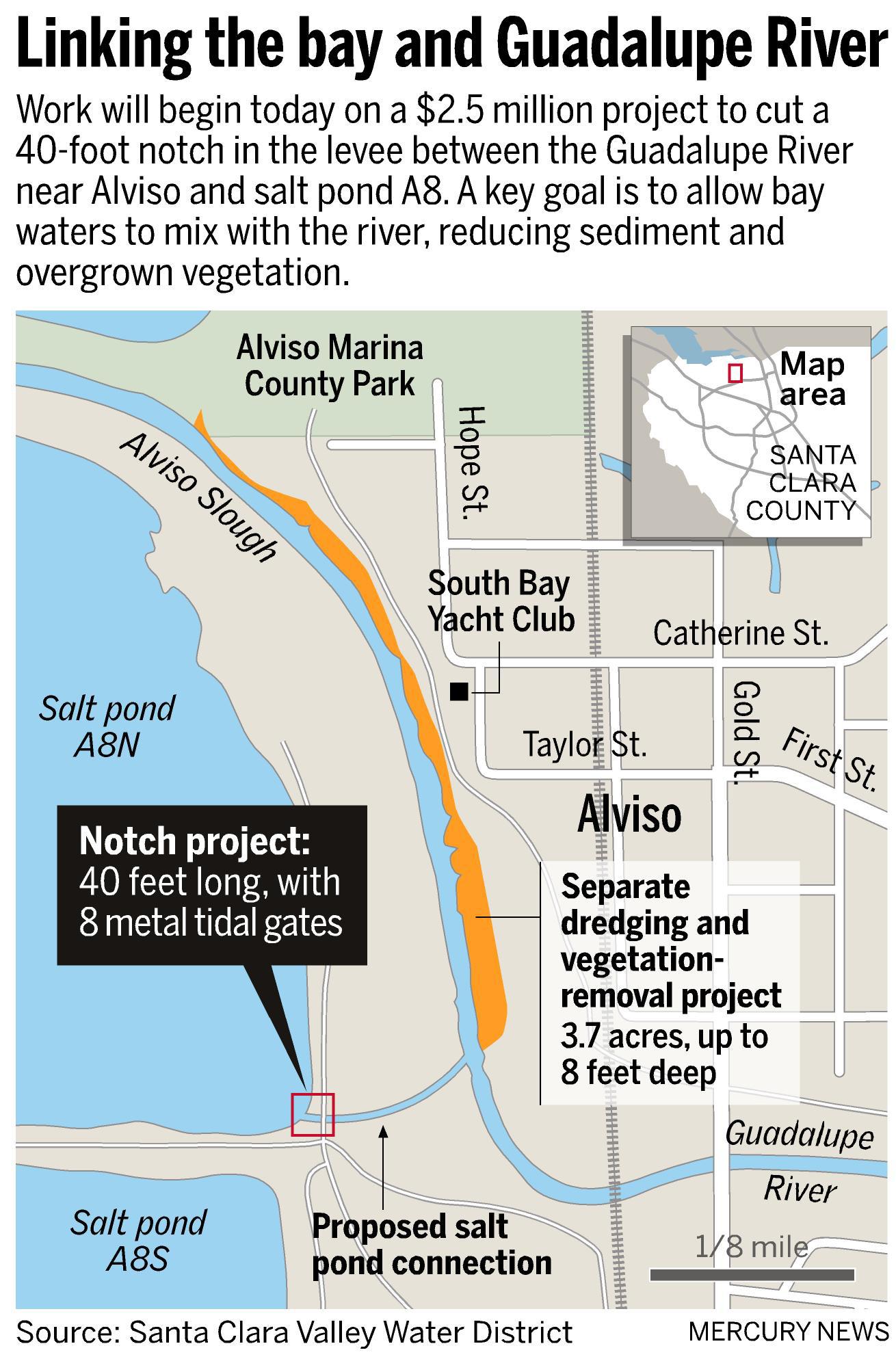alviso bay map