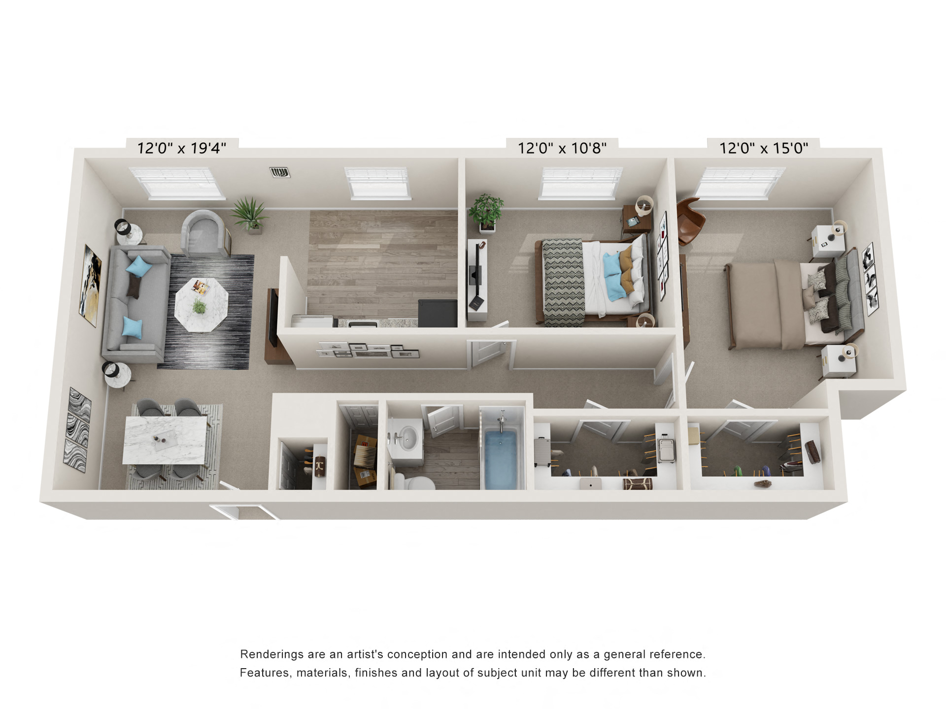 apartment floor plan layouts
