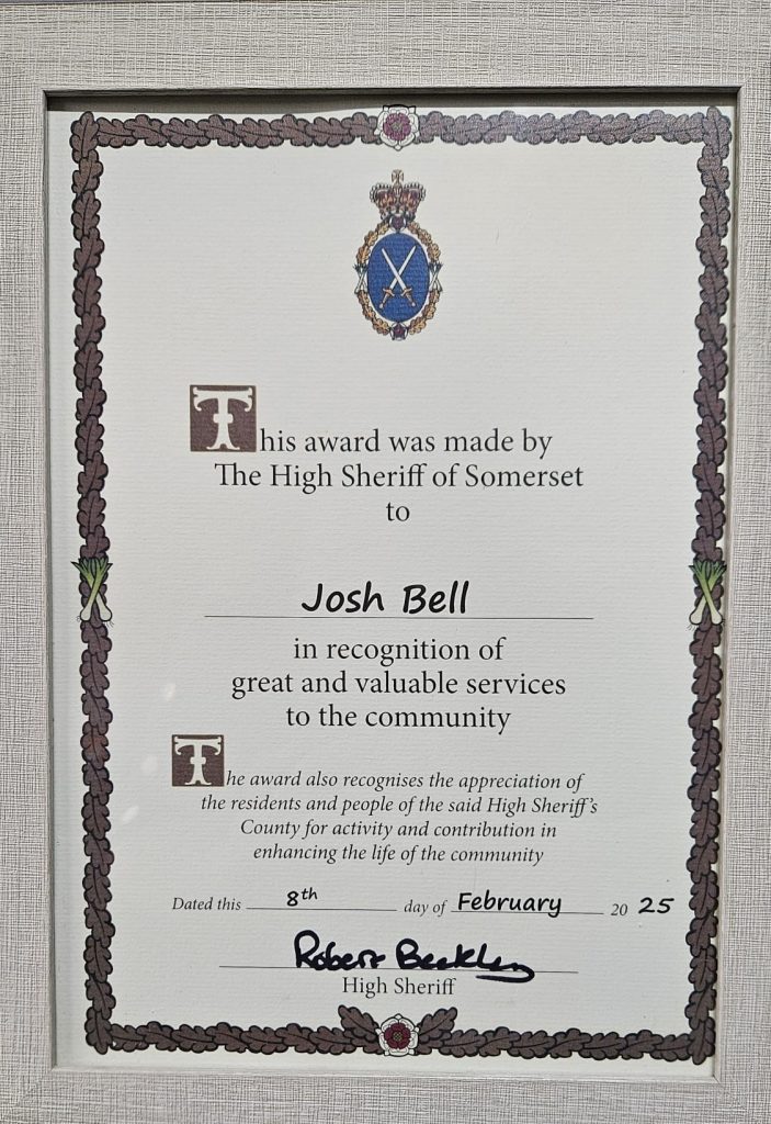 award certificate