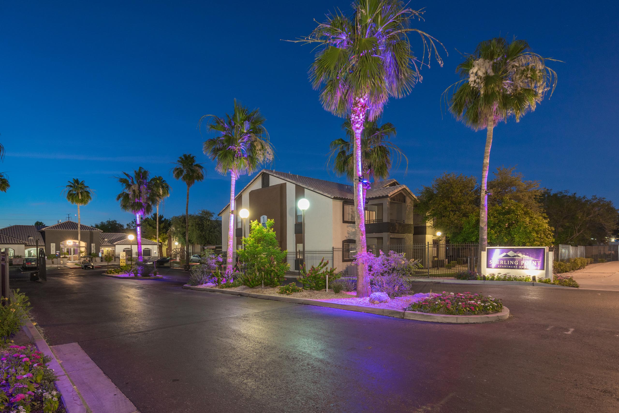 baseline road entrance